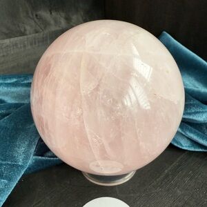 Rose Quartz Crystal Sphere 4 inches